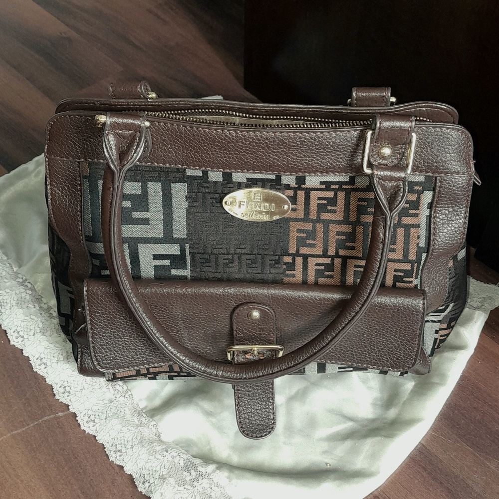 Fendi Selleria Satchel Purse